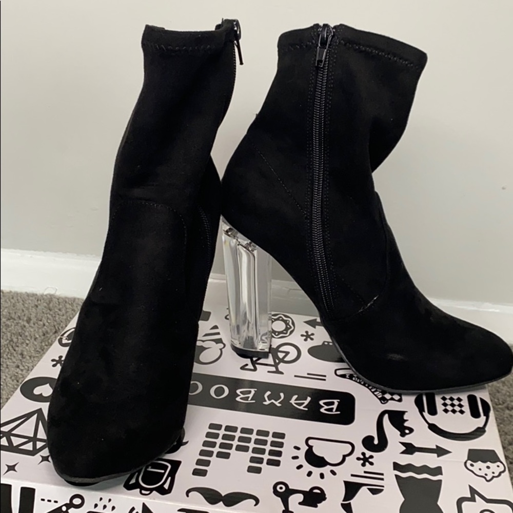 Bootie heels